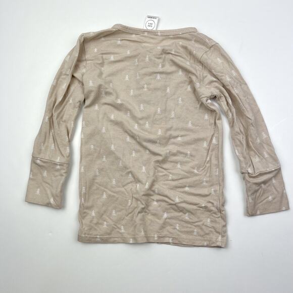 Lou Lou & Co. Neutrals Trees Top - Picture 5 of 5